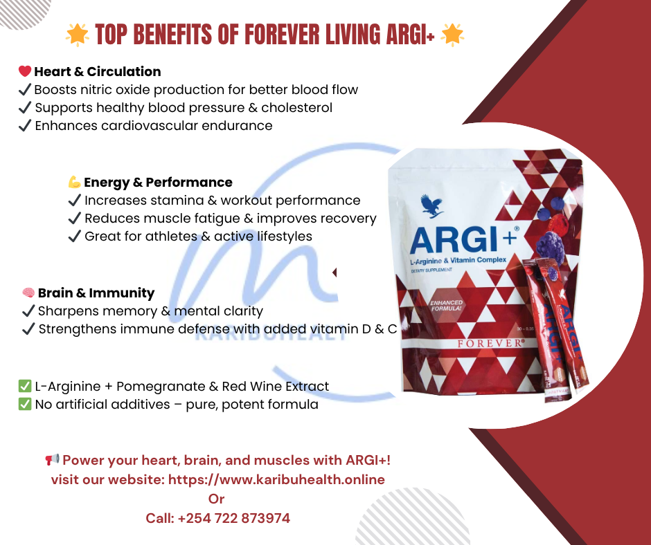 Benefits of argi+